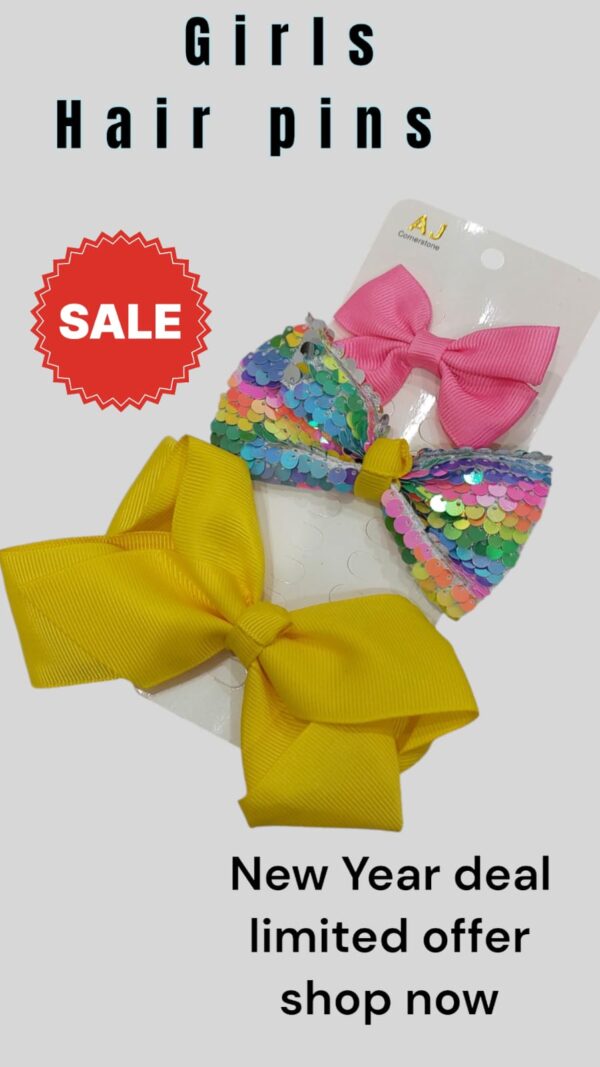 GIRLS 7 HAIR ITEMS - Image 8
