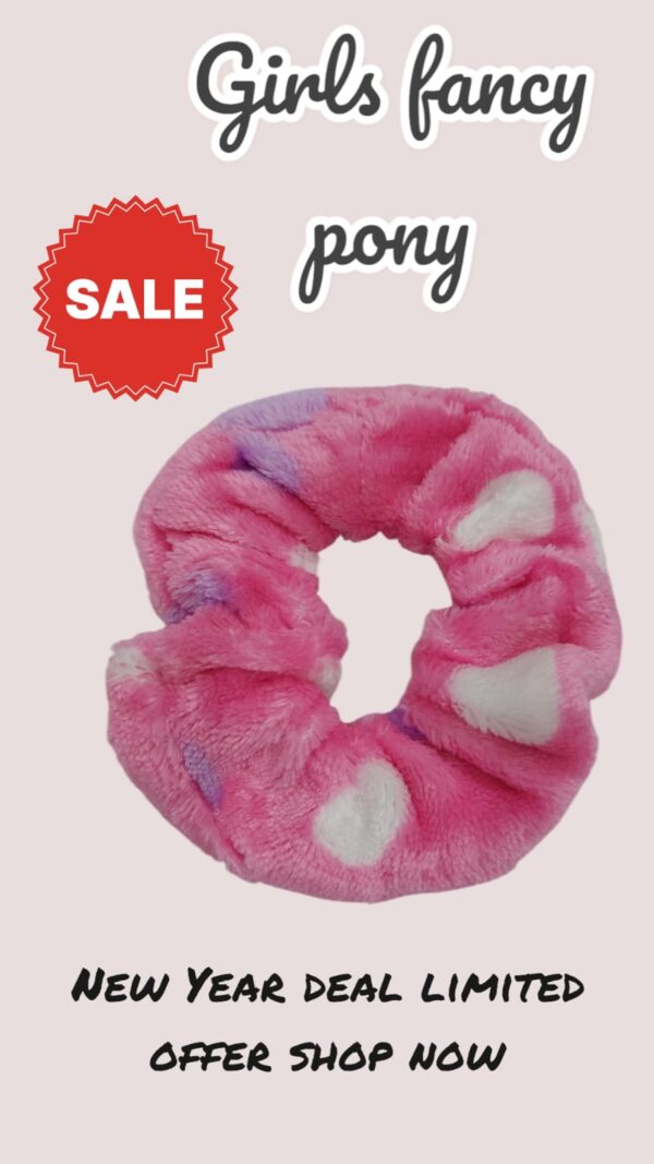 5 FLEECE HAIR PONY - Image 3