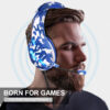 J10 Gaming Headphones Gaming Headset Ultra Flexible LED Stereo Surround Headphone White Color - Image 13